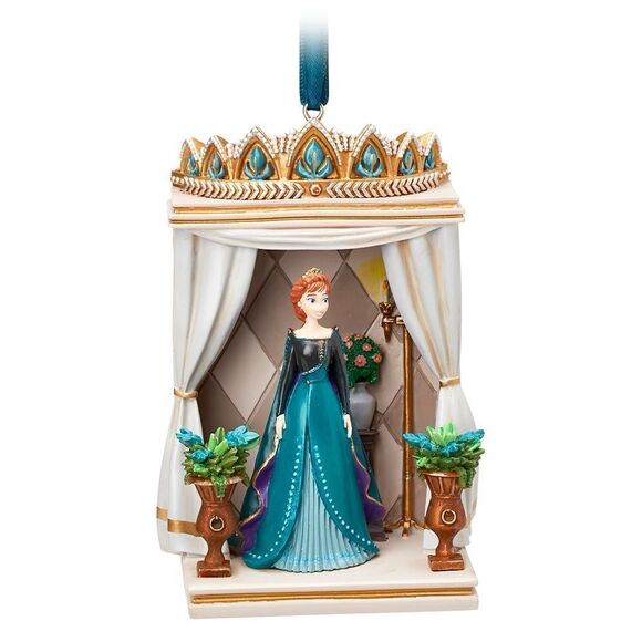 Disney Other - Anna Fairytale Moments Sketchbook Ornament Frozen 2 NEW 2021 RARE Disney NIB